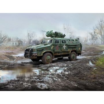 ICM 1:35 Kozak-2' Ukrainian MRAP-Class Armoured Vehicle Plastic Model Kit