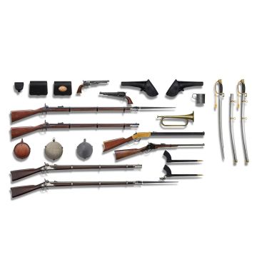 ICM 1:35 U.S. Civil War Weapons & Equipment Plastic Model Kit