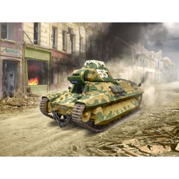 ICM 1:35 FCM 36 WWII French Light Tank Plastic Model Kit