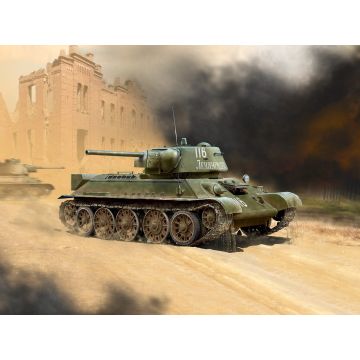 ICM 1:35 Т-34/76 (Early 1943 Production) WWII Soviet Medium Tank Plastic Model Kit