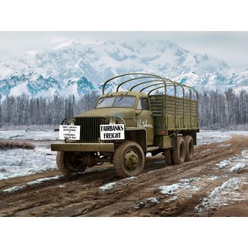 ICM 1:35 Studebaker US6-U3 U.S. Military Truck Plastic Model Kit