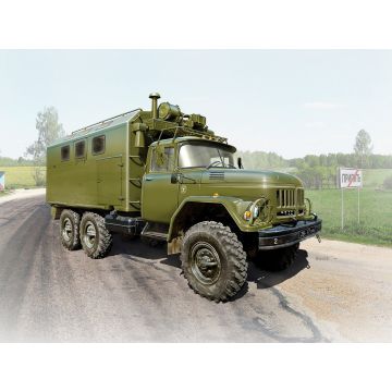 ICM 1:35 ZiL-131 KShM Soviet Army Vehicle Plastic Model Kit