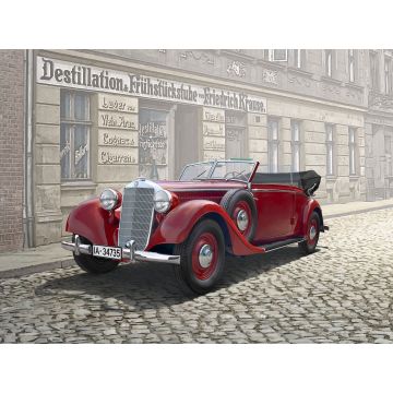 ICM 1:35 Typ 320 (W142) Cabriolet B German Passenger Car Plastic Model Kit