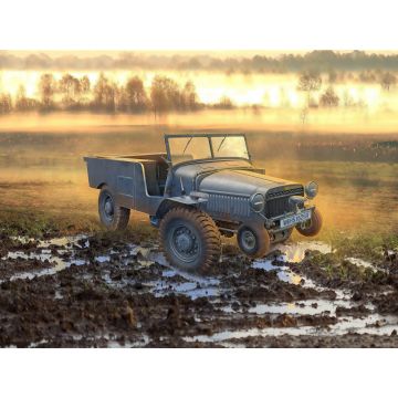 ICM 1:35 Laffly (f) Typ V15T WWII German Military Vehicle Plastic Model Kit