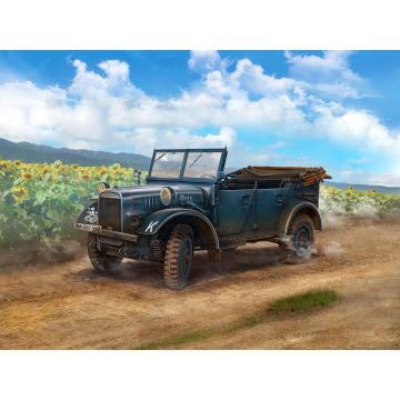 ICM 1:35 le.gl.Pkw Kfz.1 WWII German Light Personnel Car Plastic Model Kit