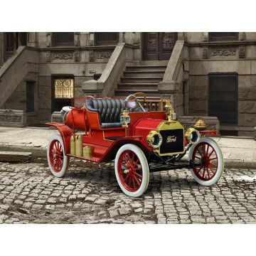 ICM 1:35 Model T 1914 Fire Truck American Car Plastic Model Kit