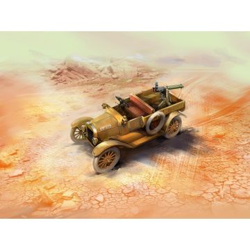 ICM 1:35 Model T 1917 LCP with Vickers MG WWI ANZAC Car Plastic Model Kit