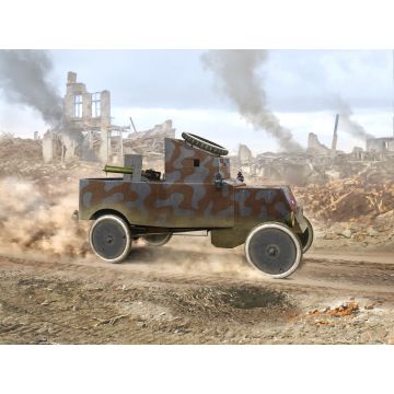 ICM 1:35 Model T RNAS Armoured Car Plastic Model Kit