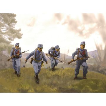 ICM 1:35 Austro-Hungarian Infantry (1914) 4 Figures Plastic Model Kit