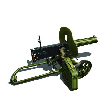 ICM 1:35 Soviet Maxim Machine Gun (1910/30) Plastic Model Kit