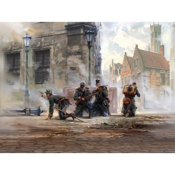 ICM 1:35 WWI Belgian Infantry Plastic Model Kit