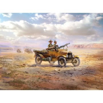 ICM 1:35 ANZAC Drivers (1917-1918) with 2 Figures Plastic Model Kit