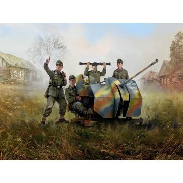 ICM 1:35 Flak 38 with 4 Crew Figures Plastic Model Kit