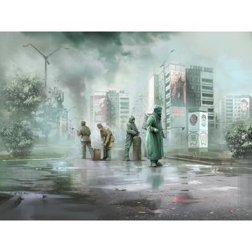 ICM 1:35 Chernobyl #4 Deactivators (4 Figures) Plastic Model Kit