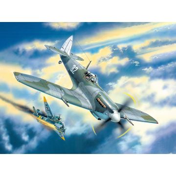 ICM 1:48 Spitfire LF.IXE WWII Soviet Air Force Fighter Plane Plastic Model Kit