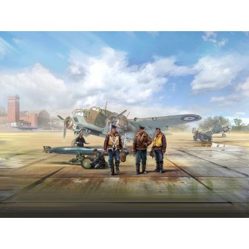 ICM 1:48 RAF Bomber & Torpedo Pilots (1939-1945) 5 Figures Plastic Model Kit