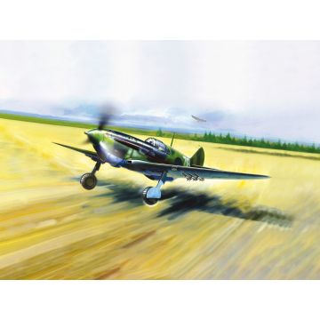 ICM 1:48 LaGG-3 Series 7-11 WWII Soviet Fighter Plane Plastic Model Kit