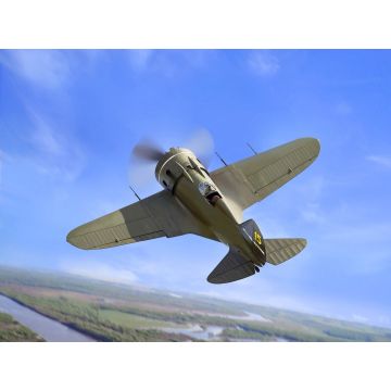 ICM 1:48 I-16 Type 28 WWII Soviet Fighter Plane Plastic Model Kit