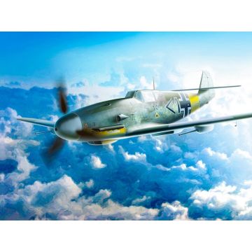 ICM 1:48 Messerschmitt Bf 109F-4/R6 WWII German Fighter Plane Plastic Model Kit