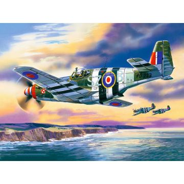 ICM 1:48 Mustang Mk.III WWII RAF Fighter Plane Plastic Model Kit