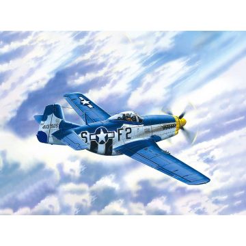 ICM 1:48 Mustang P-51D-15 WWII American Fighter Plane Plastic Model Kit
