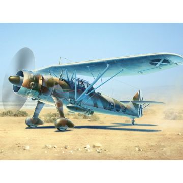 ICM 1:48 Hs 126A-1 with Bomb Rack Condor Legion Reconnaissance Plane Plastic Model Kit