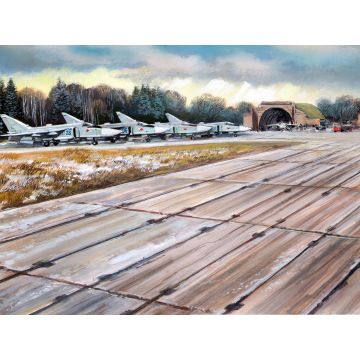 ICM 1:48 Soviet PAG-14 Airfield Plates with 32 pieces (543×324 mm) Plastic Model Kit