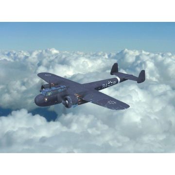 ICM 1:48 Do 17Z-7 WWII German Night Fighter Plane Plastic Model Kit