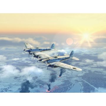 ICM 1:48 He 111Z-1 “Zwilling” WWII German Glider Tug Plastic Model Kit