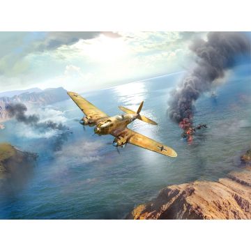 ICM 1:48 He 111H-6 North Africa WWII German Bomber Plastic Model Kit