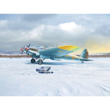 ICM 1:48 He 111H-3 Romanian AF WWII Bomber Plastic Model Kit