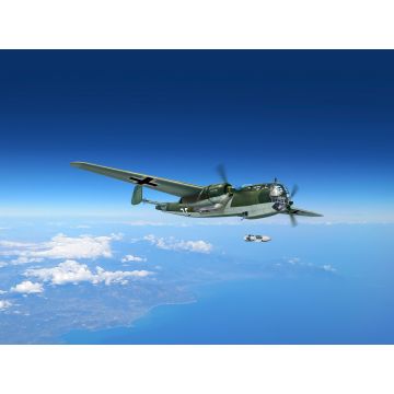 ICM 1:48 Do 217K-2 with Gliding Bombs Fritz-X WWII German Bomber Plastic Model Kit