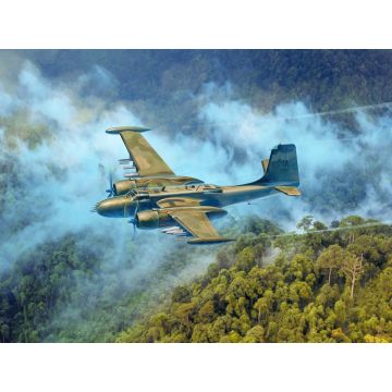 ICM 1:48 B-26K Counter Invader USAF Vietnam War Attack Aircraft Plastic Model Kit