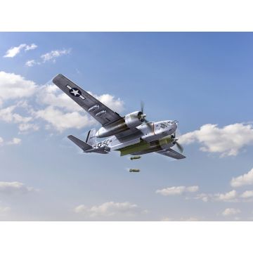 ICM 1:48 A-26B-15 Invader WWII American Bomber Plastic Model Kit