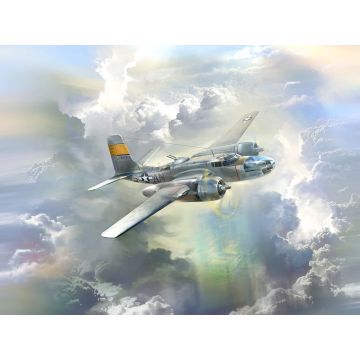 ICM 1:48 A-26С-15 Invader WWII American Bomber Plastic Model Kit