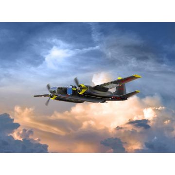 ICM 1:48 B-26С-50 Invader Korean War American Bomber Plastic Model Kit