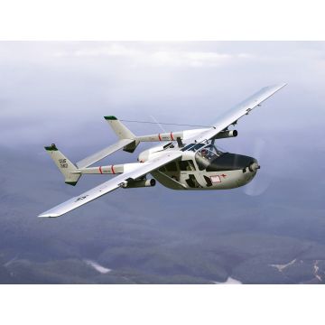 ICM 1:48 Cessna O-2A Skymaster American Reconnaissance Aircraft Plastic Model Kit