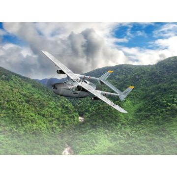 ICM 1:48 O-2A (Late Production) USAF Observation Aircraft Plastic Model Kit
