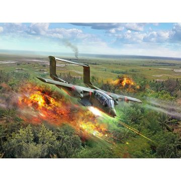 ICM 1:48 OV-10А Bronco U.S. Attack Aircraft Plastic Model Kit