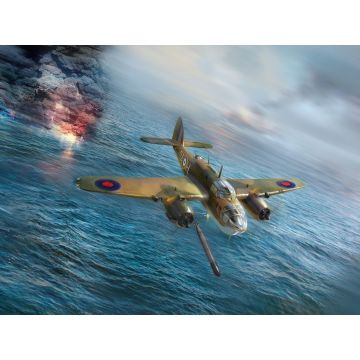 ICM 1:48 Bristol Beaufort Mk.I WWII British Torpedo-Bomber Plastic Model Kit
