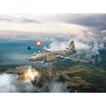 ICM 1:48 B-26B Marauder WWII American Bomber Plastic Model Kit
