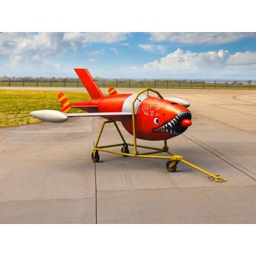 ICM 1:48 KDA-1 (Q-2A) Firebee Drone with Trailer Plastic Model Kit