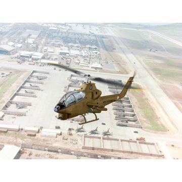 ICM 1:35 AH-1G Cobra (Early Production) U.S. Attack Helicopter Plastic Model Kit