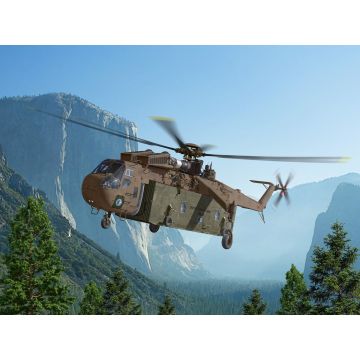 ICM 1:35 CH-54A Tarhe with Universal Military Pod Plastic Model Kit