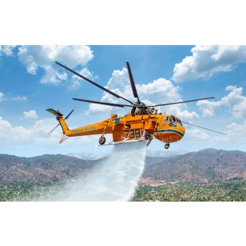 ICM 1:35 Sikorsky S-64E Skycrane Firefighting Helicopter Plastic Model Kit