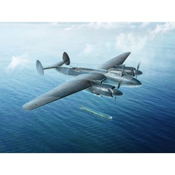 ICM 1:72 Tu-2T Soviet Torpedo Plane Plastic Model Kit