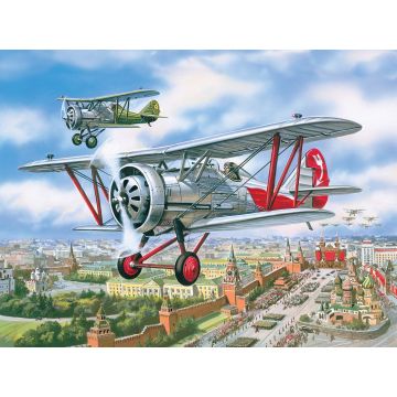 ICM 1:72 I-5 Soviet Biplane Fighter Plastic Model Kit
