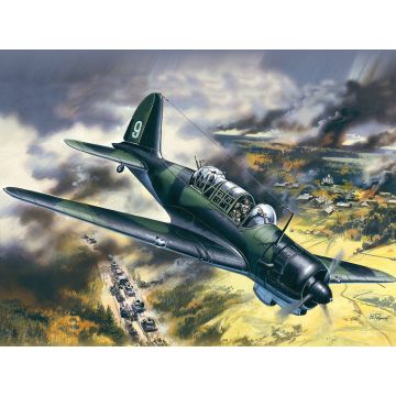 ICM 1:72 Su-2R WWII Soviet Reconnaissance Plane Plastic Model Kit
