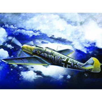 ICM 1:72 Messerschmitt Bf 109E-7/B WWII German Fighter-Bomber Plastic Model Kit