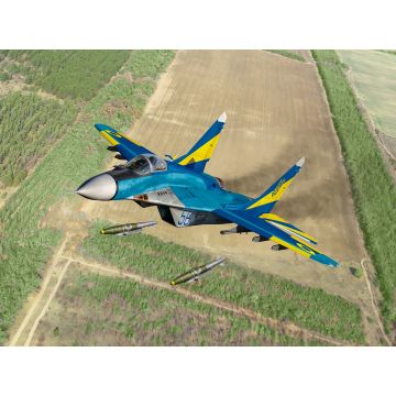 ICM 1:72 MiG-29 of Ukrainian Air Forces with JDAM-ER Bombs Plastic Model Kit
